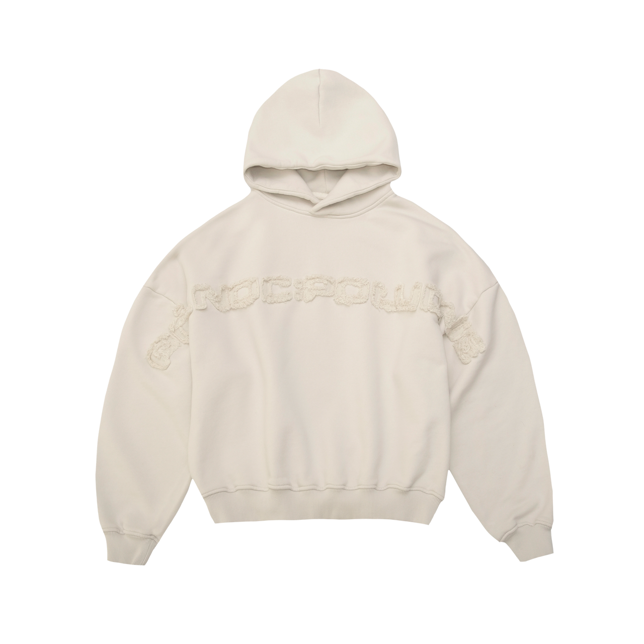 Hoodie ,,PÓŁNOC / POŁUDNIE” Cream
